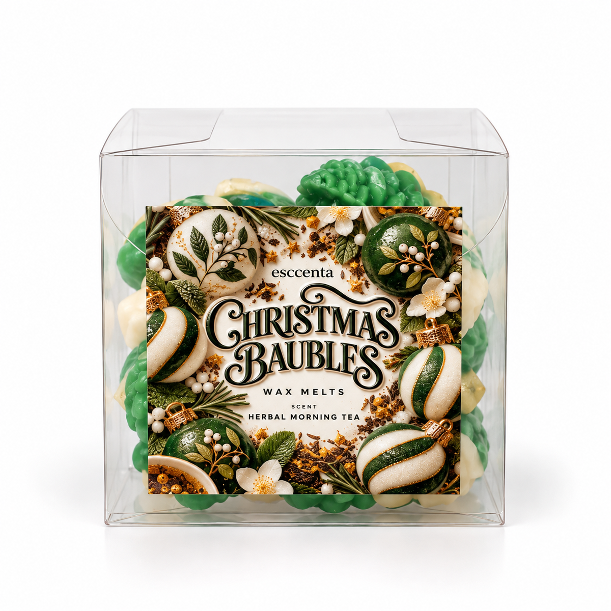 Wax Melts - Christmas Baubles (Herbal Morning Tea)