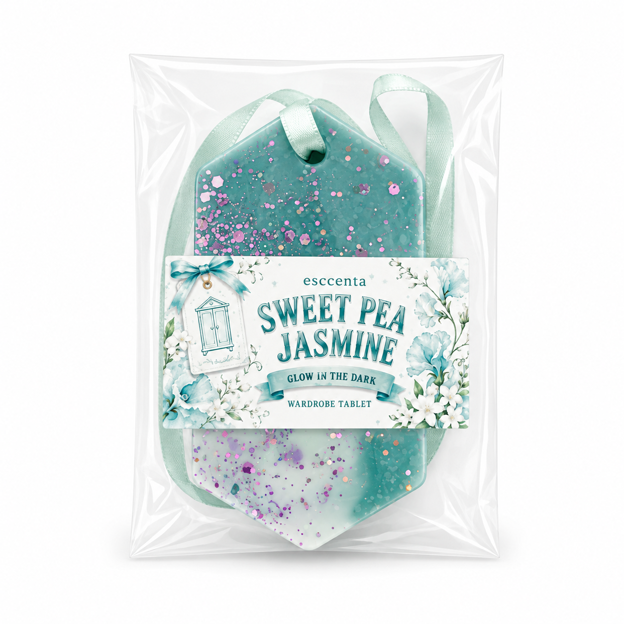 Wardrobe Tablet - Sweet Pea Jasmine - Glow In The Dark