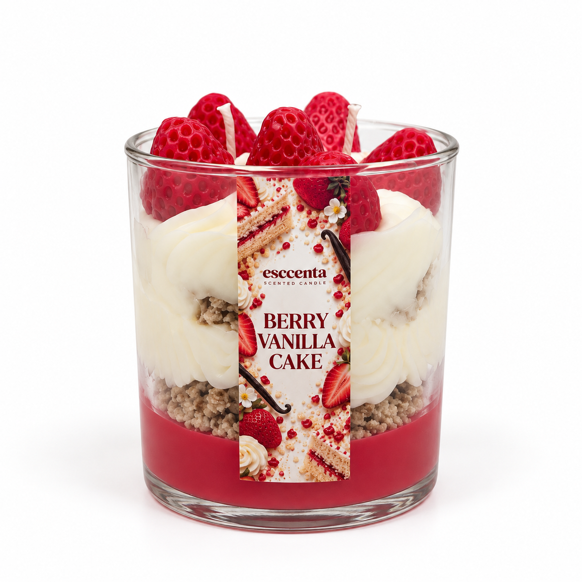 Candle - Berry Vanilla Cake