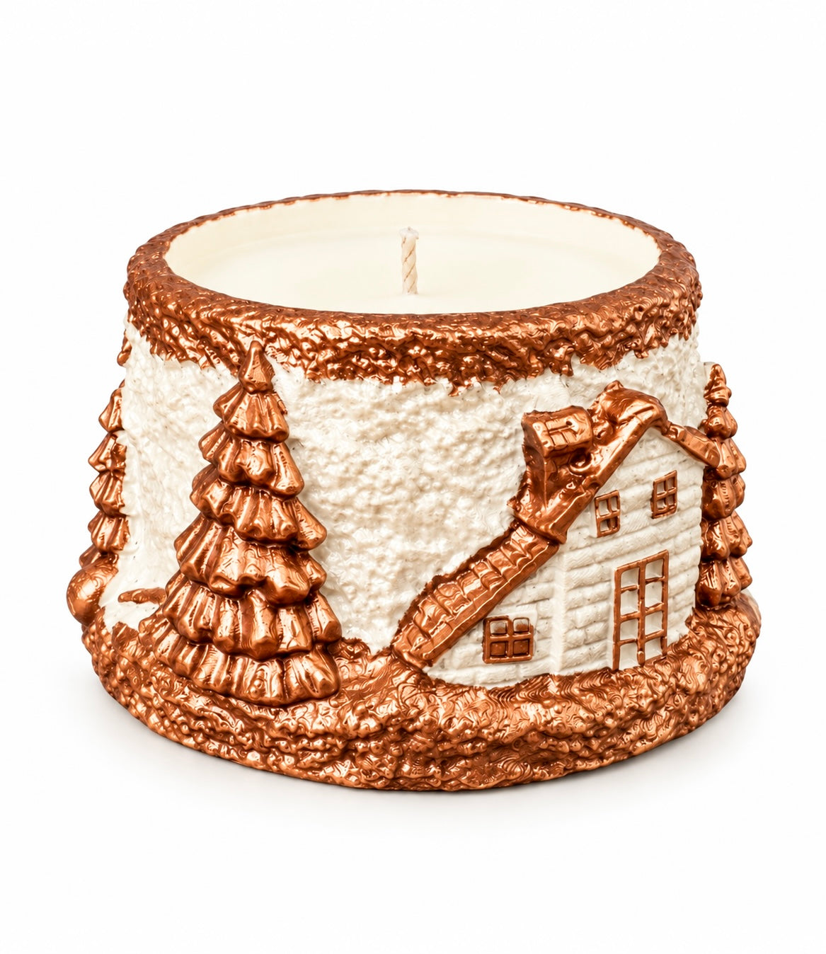 Candle - Snow Town (Gold)