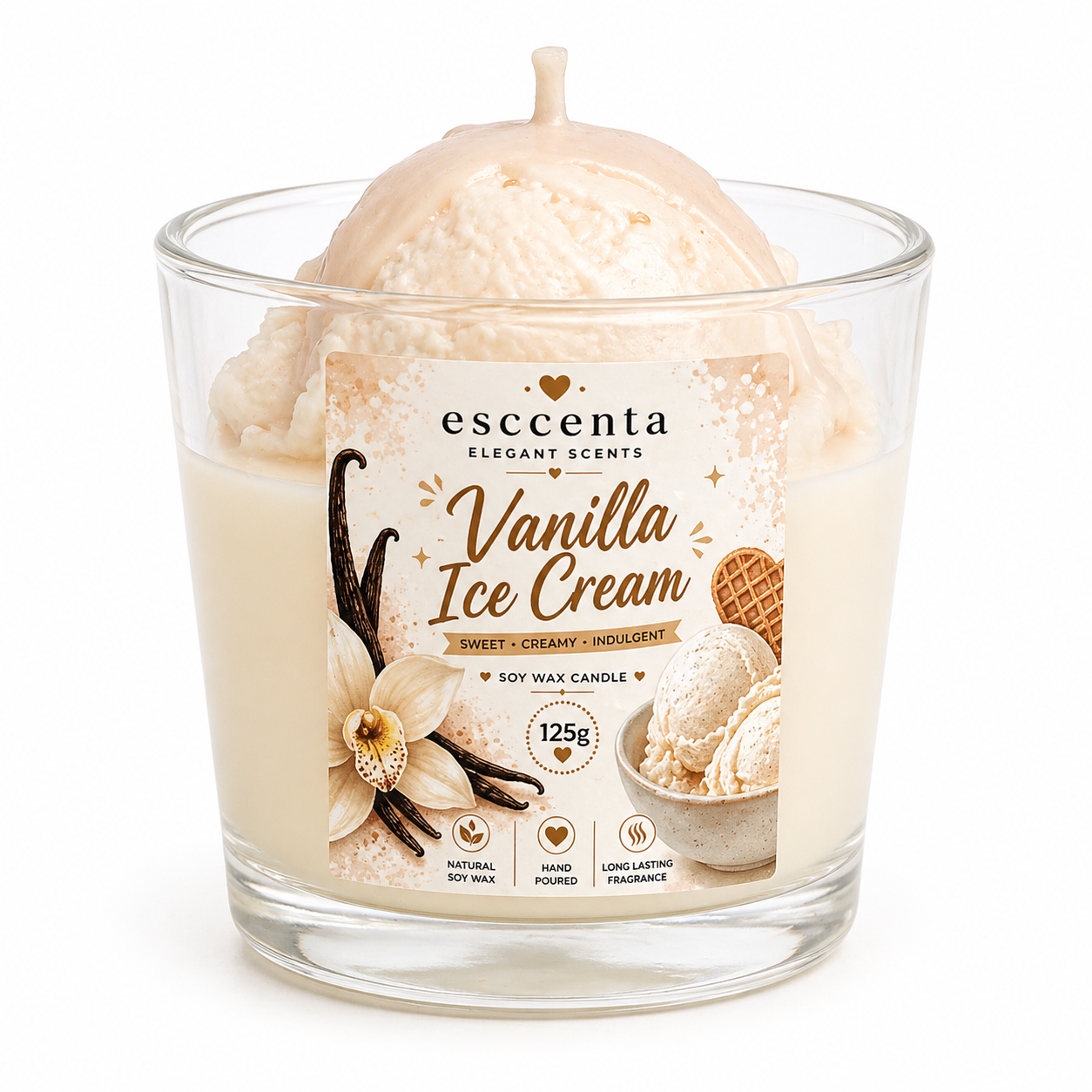 Candle - Vanilla Ice Cream