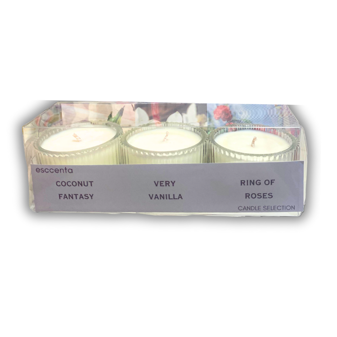 CANDLES SET OF 3