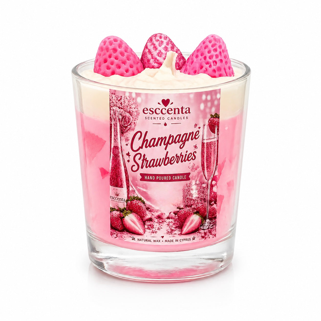 Candle - Champagne Strawberries