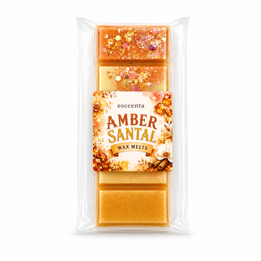Wax Melt Bar - Amber Santal
