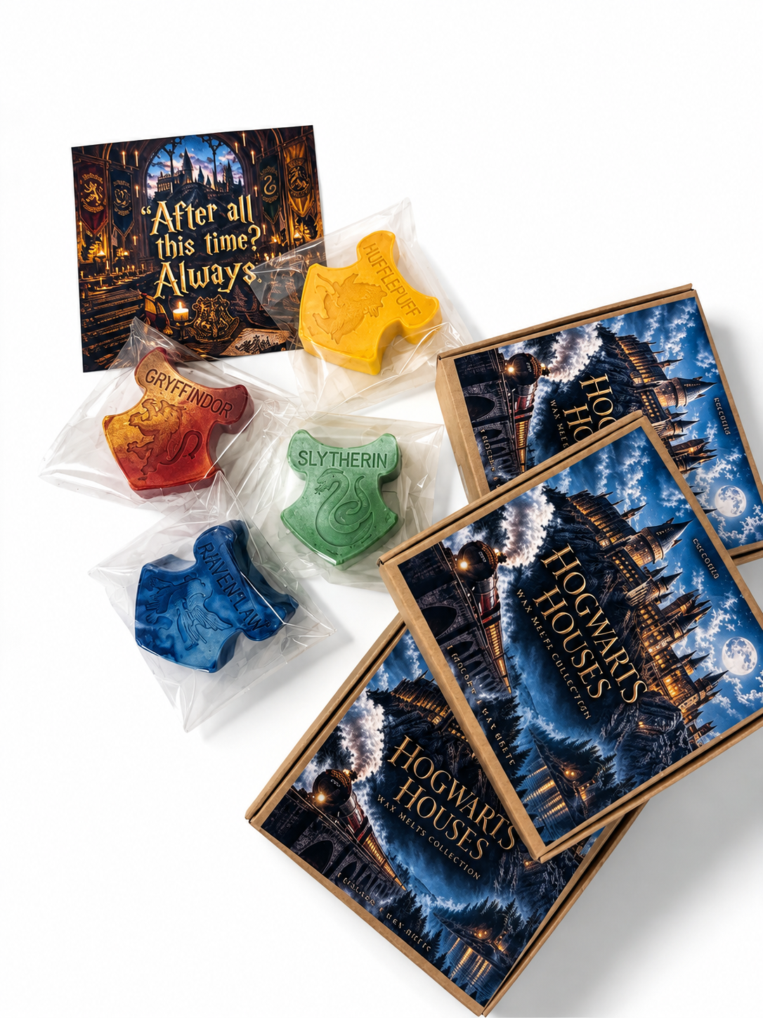The 4 Houses Of Hogwarts - Wax Melts