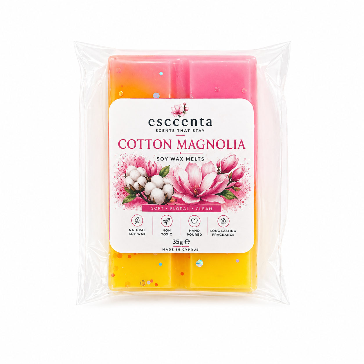 Wax melt - Cotton Magnolia