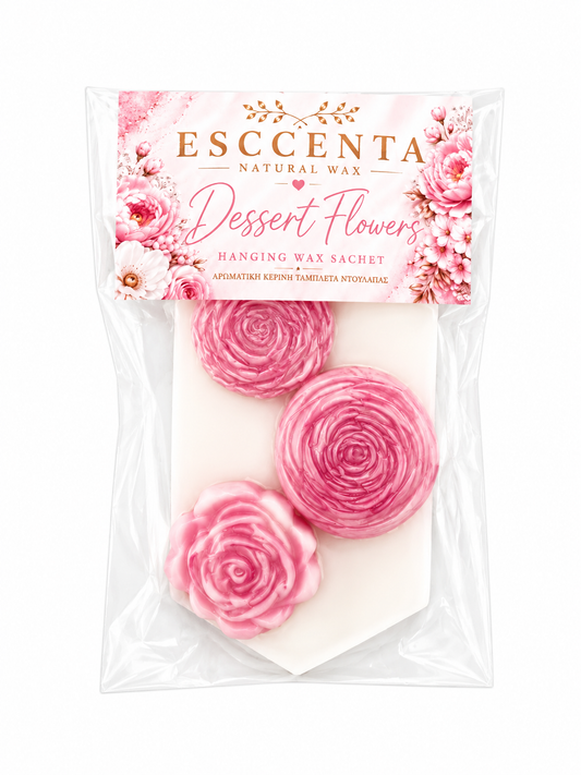 Hanging Wax Sachet - Αρωματική ταμπλέτα ντουλάπας - DESERT FLOWERS