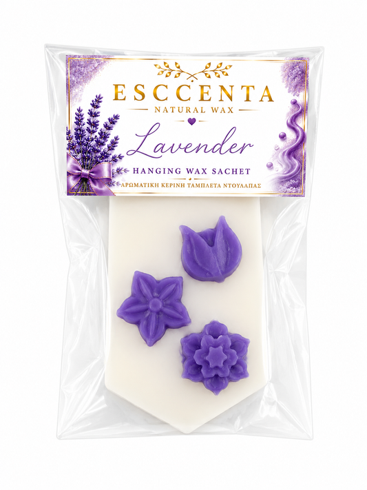 Hanging Wax Sachet - Αρωματική ταμπλέτα ντουλάπας - LAVENDER