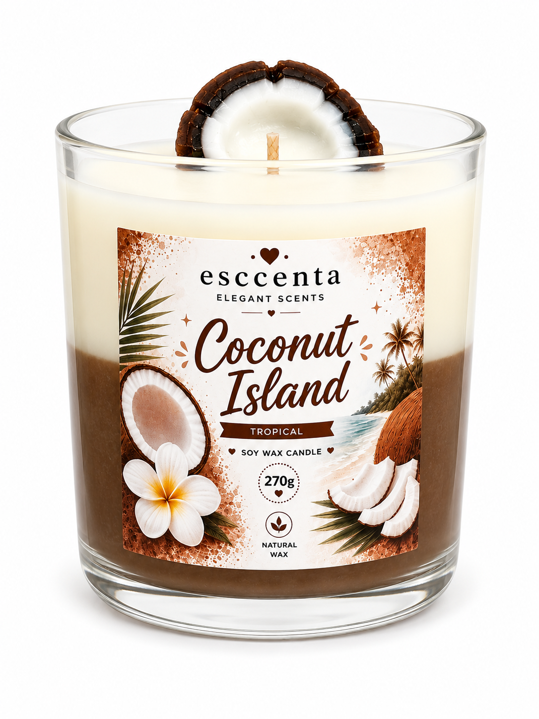 Candle - COCONUT ISLAND