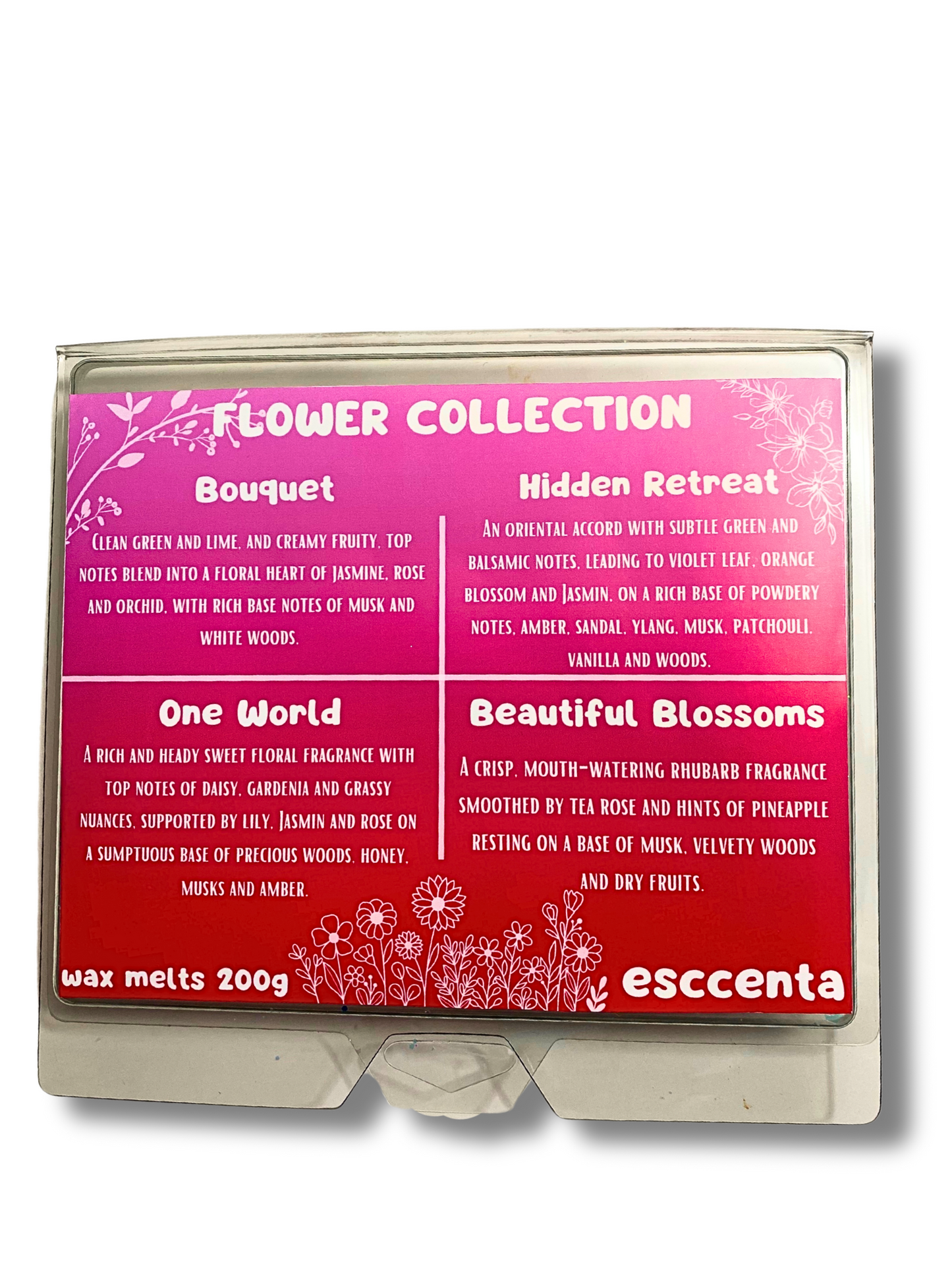 Wax melts - Flower collection